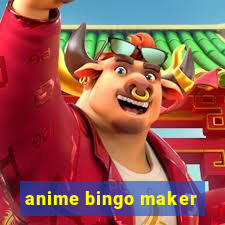 anime bingo maker